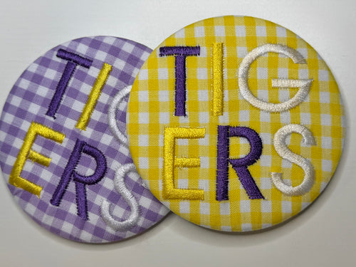 Embroidered Buttons